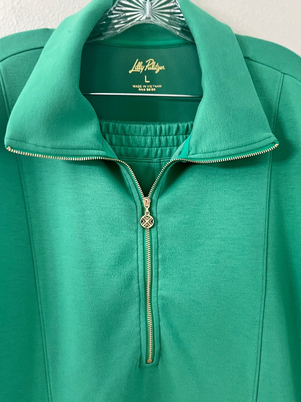 Lilly Pulitzer Elina UPF 50 Half Zip Pullover